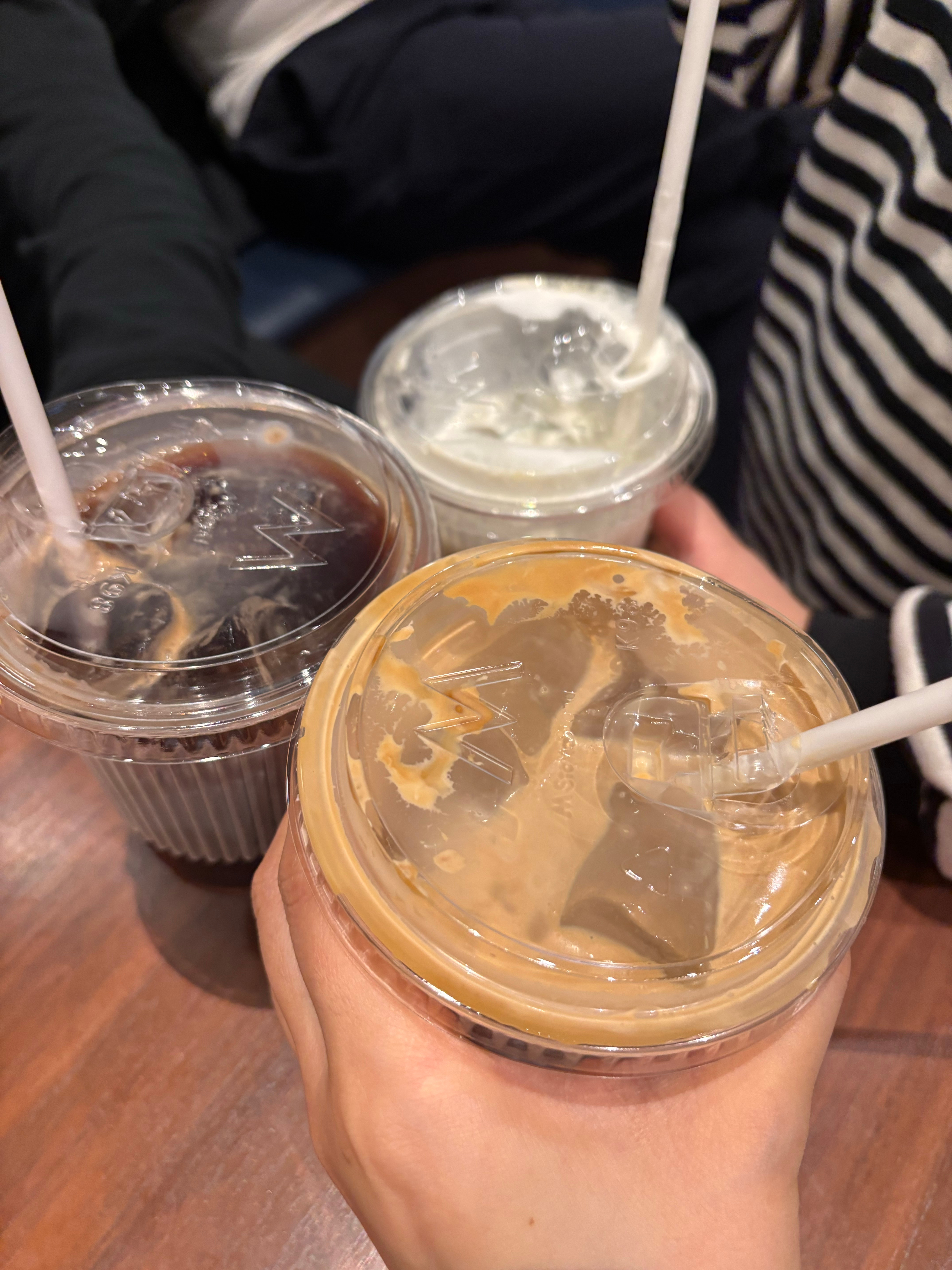 假期倒计时咯娘仨儿干一个☕️ ​​​