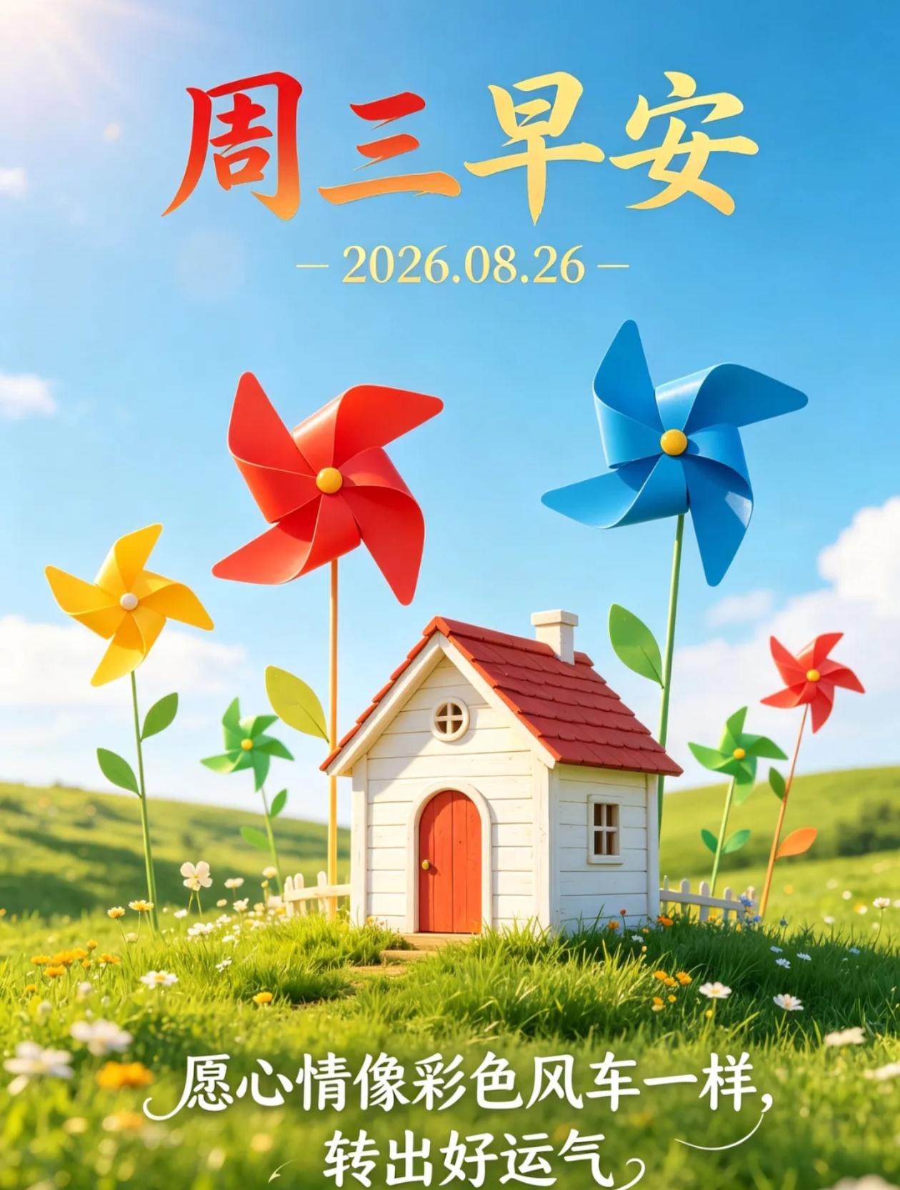 [福]2026./8月26日，秋光溫婉，岁静人和福自来[福]
 
☘️🍁夏尽秋