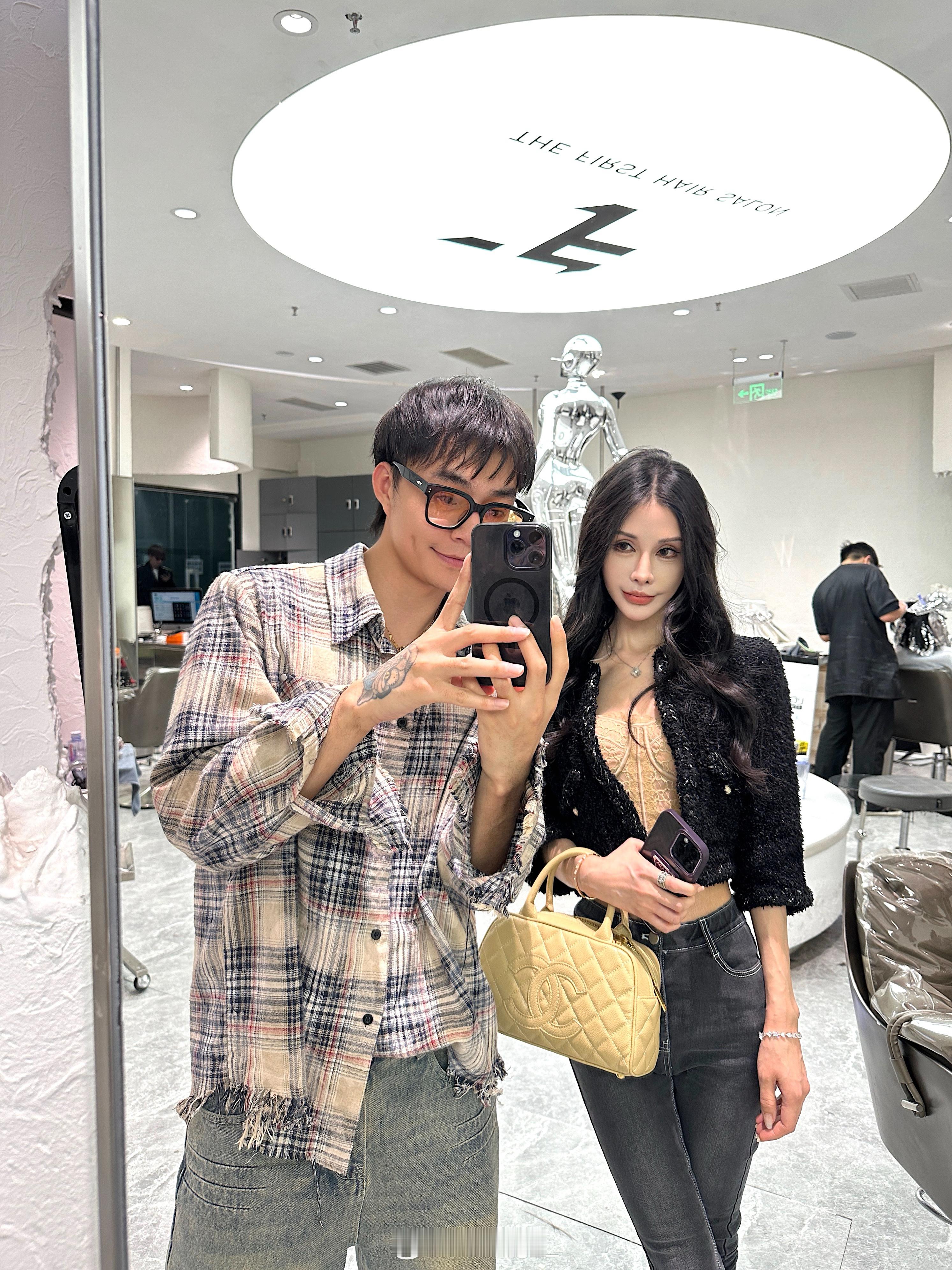 还得是我弟拯救了我的头发 技术杠杆的 超nice [耶]  ​​​