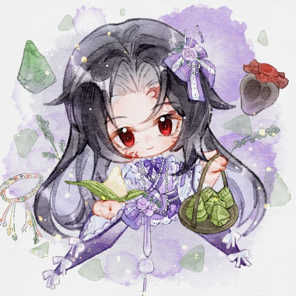 黑死牟 🌙 26年新月悬艾端午活动🌙黑死牟珠华弄月 【新月悬艾黑死牟右向端午
