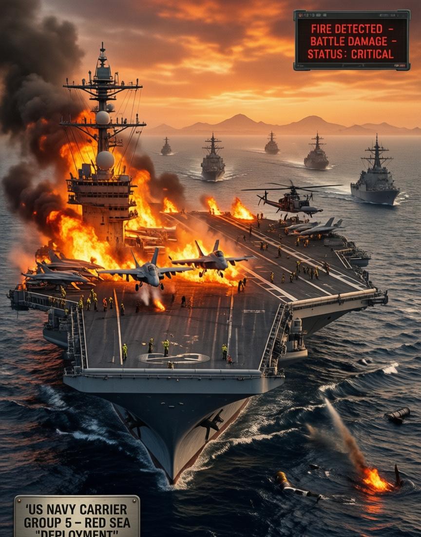 美国海军最先进的“福特”号航母，在中东打着一半的仗，突然掉链子了。

当地时间3