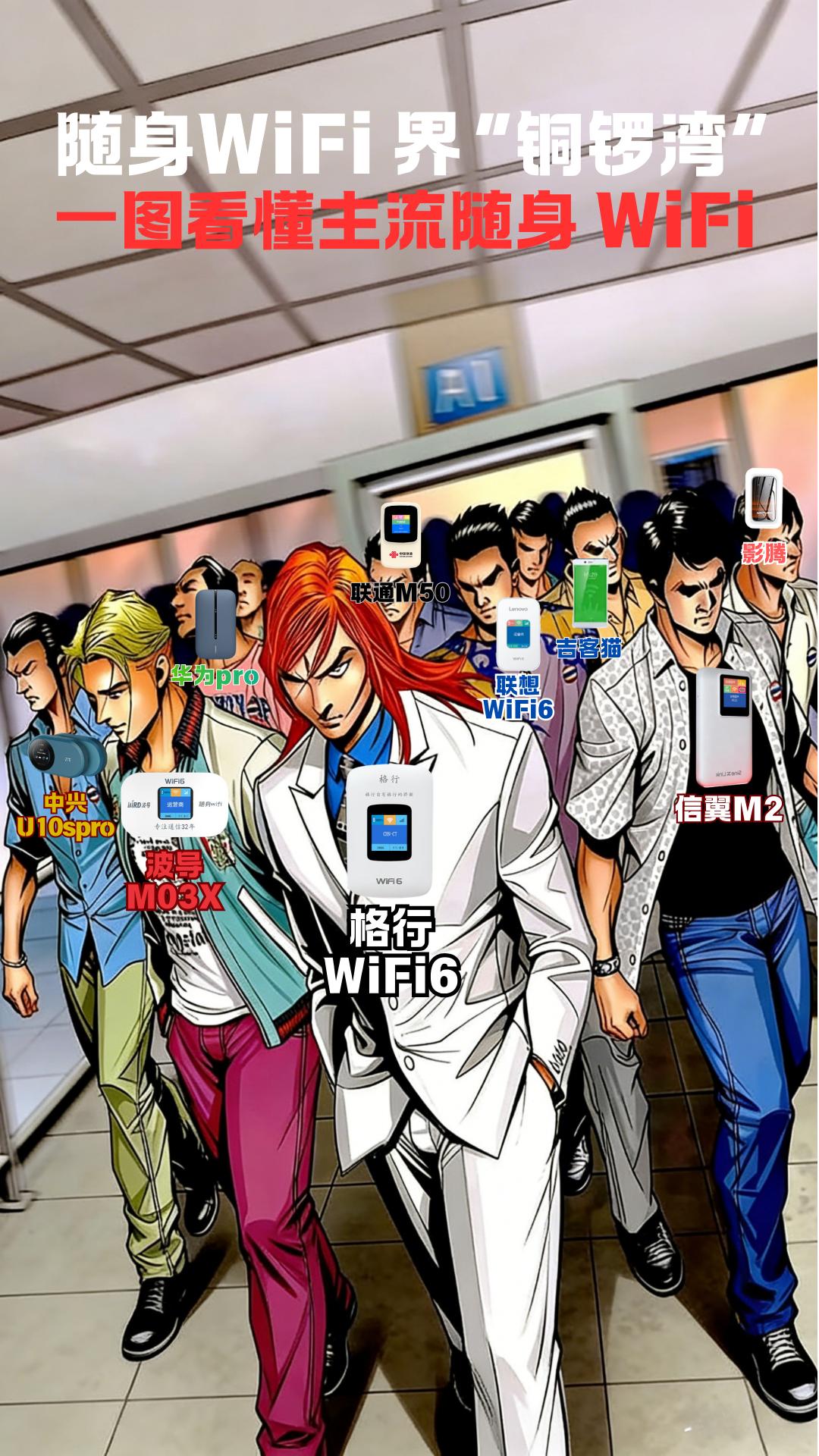 随身 WiFi 怎么选？看完这张 “江湖图”，小白也能秒懂好产品一起分享 随身W