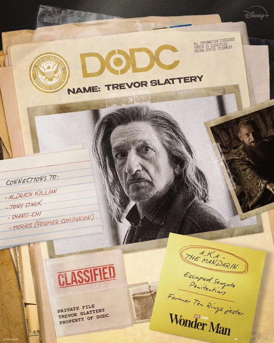 漫威八集真人剧集《奇迹人 》发布最新角色海报！主演叶海亚·阿卜杜勒-迈丁与本·金