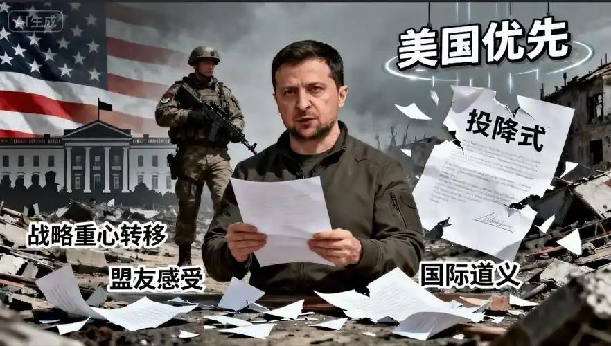 泽连斯基现在对特朗普提出的28点和平计划陷入非常被动地位，虽然已经修改为19点计