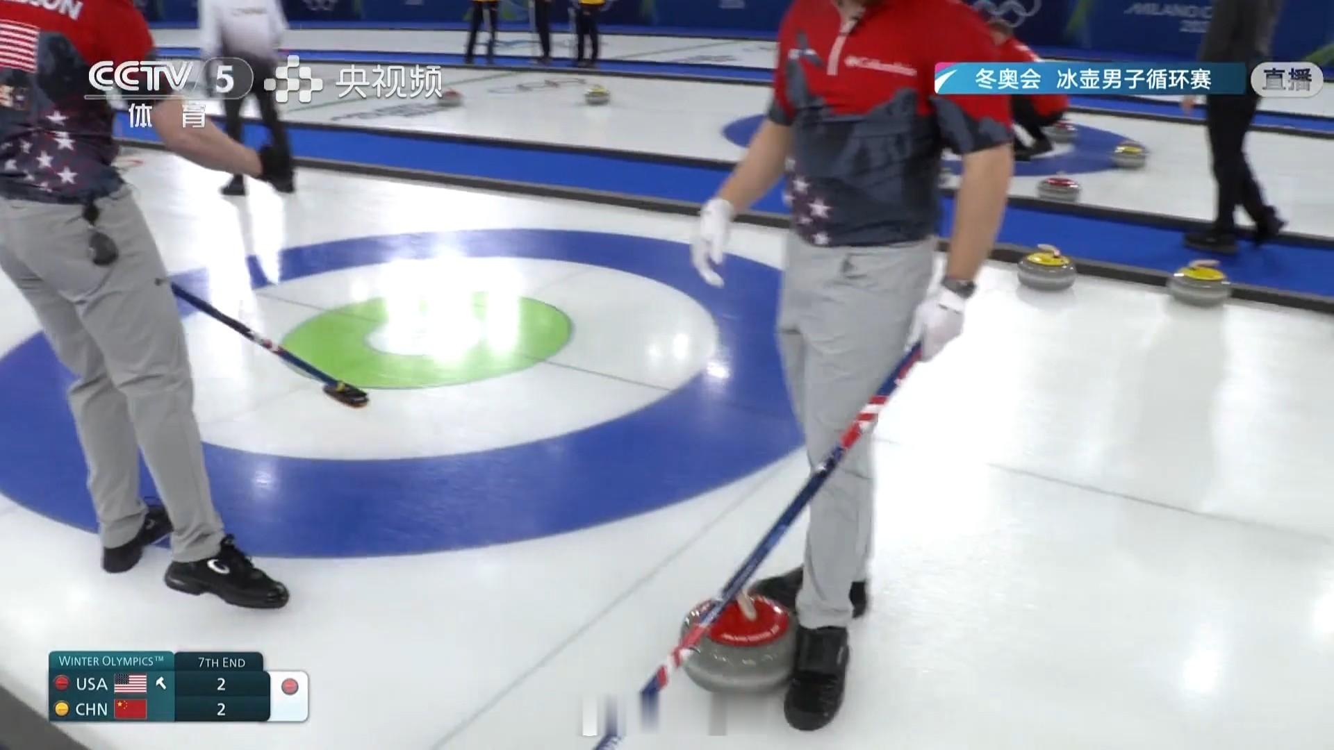 2026年米兰科尔蒂纳冬奥会 第八局00，对面又把偶数局后手抢回去了 