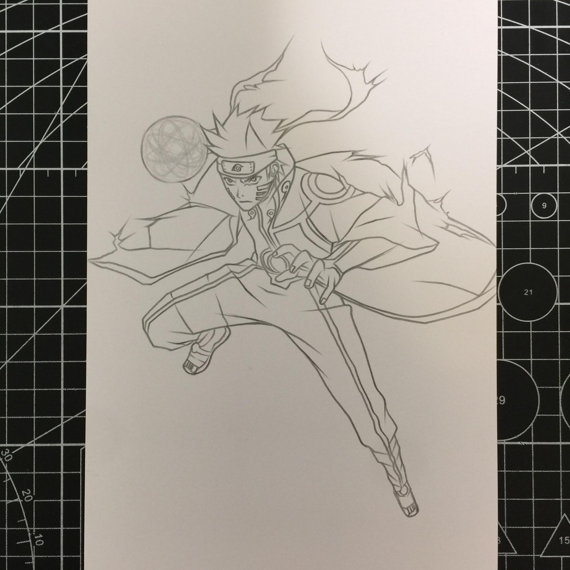 你们说忍术，我来画！😗