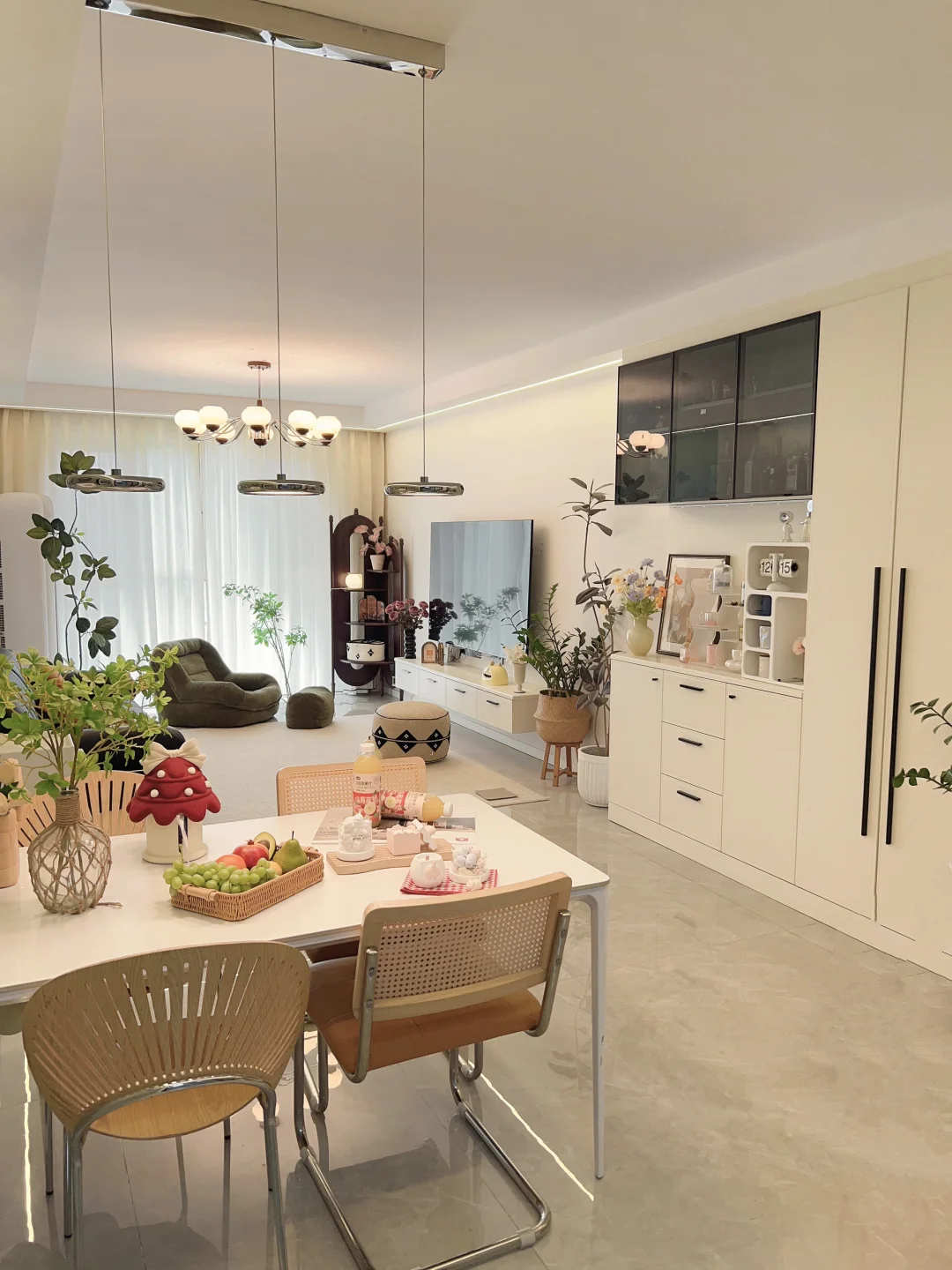 北京普通的三口之家🏡，不富裕但明亮温馨