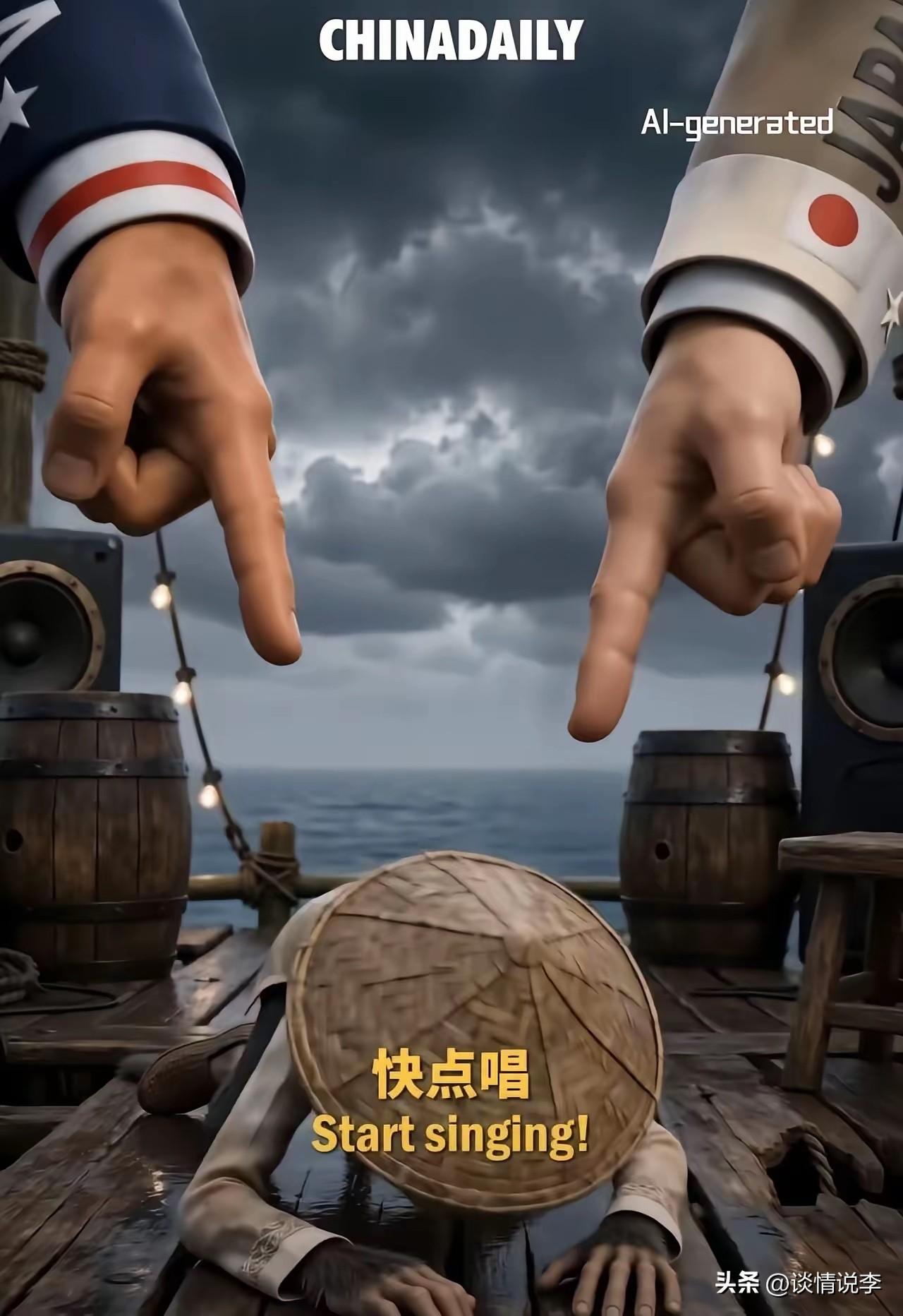 菲猴的国防部长不让我们叫它们猴子，我们叫了，然后，他们集体破防了。

为什么破防