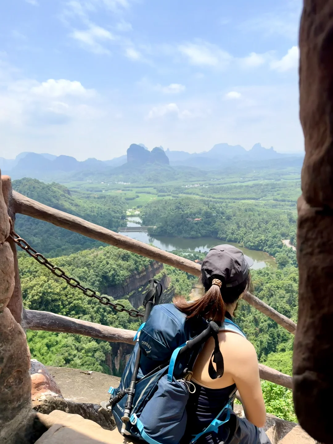 广东居然还有这么hiking的山⛰️