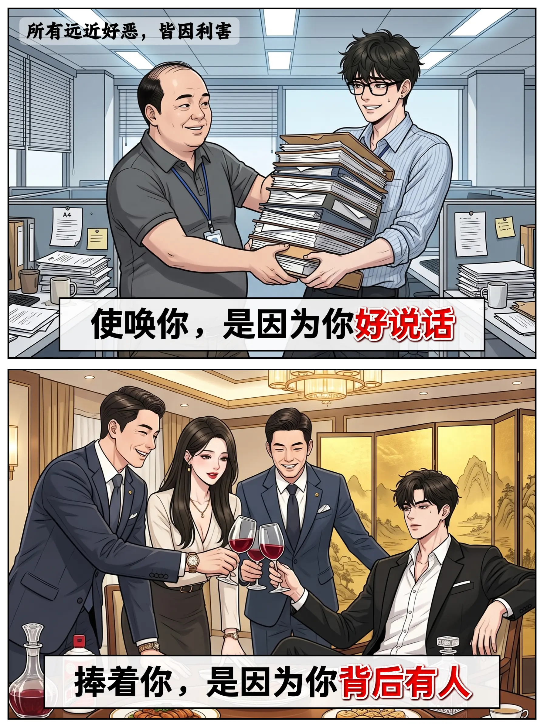 别人对你的态度都是有原因的