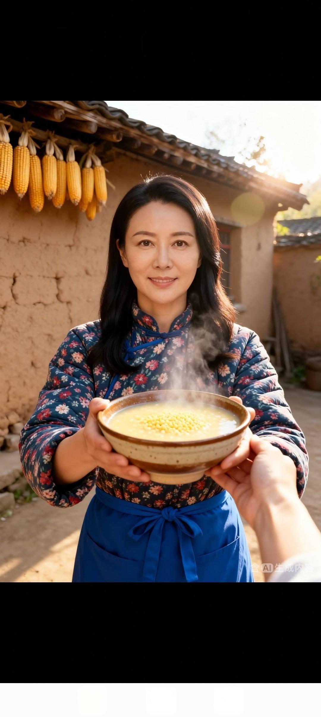 早上好，
昨晚加班到很晚，
现在才起床，
做完粥喝
你们的早餐吃什么？