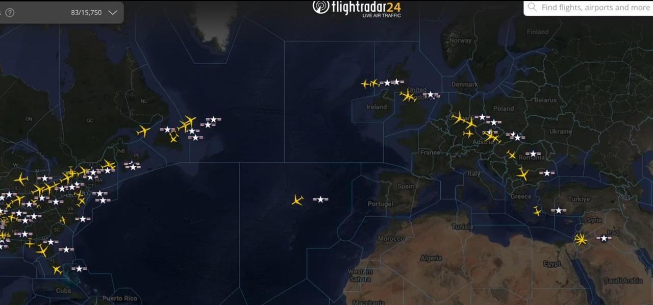 信息显示，美国正在源源不断地向中东方向进行大规模的空运行动。这种规模的军运，能在