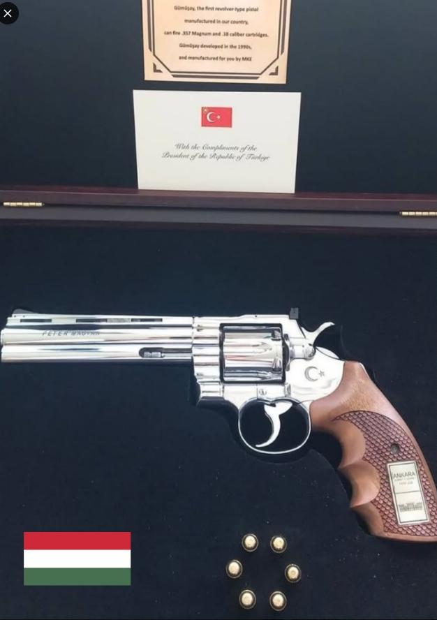 土耳其总统埃尔多安向所有北约领导人赠送了刻有铭文的 Sarsilmaz SR 3