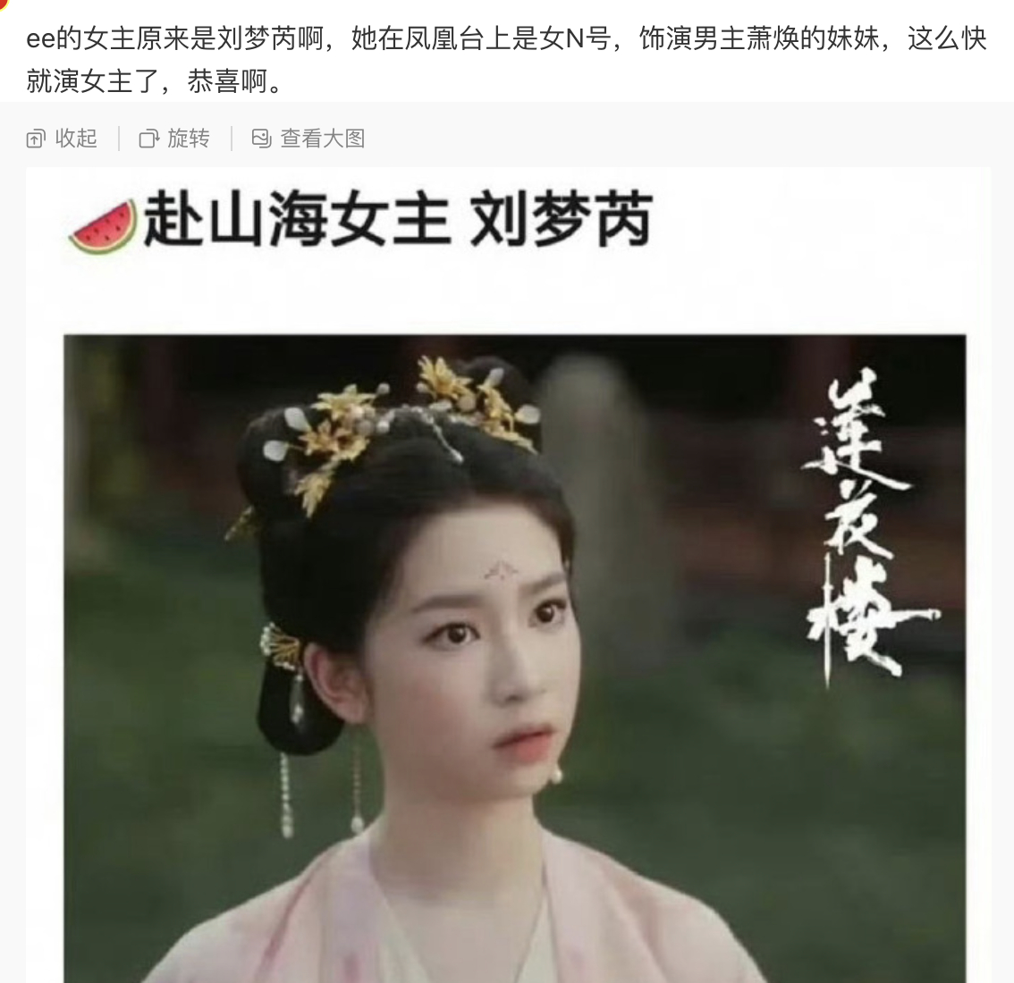 成毅演啥我看啥，谁是女主都无所谓，女主叫傅诗淇。这剧的简介那就只有一个人，还别说