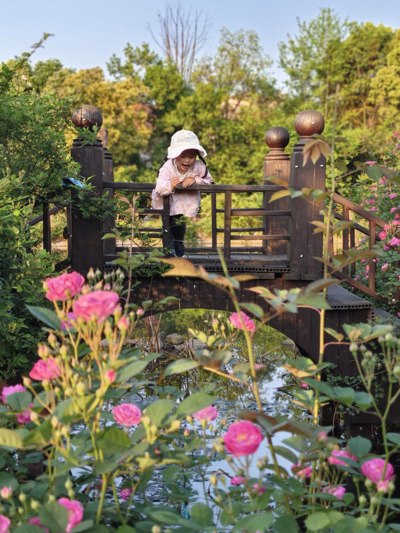 芳菲四月，姹紫嫣红，花影重重，碧波漾漾