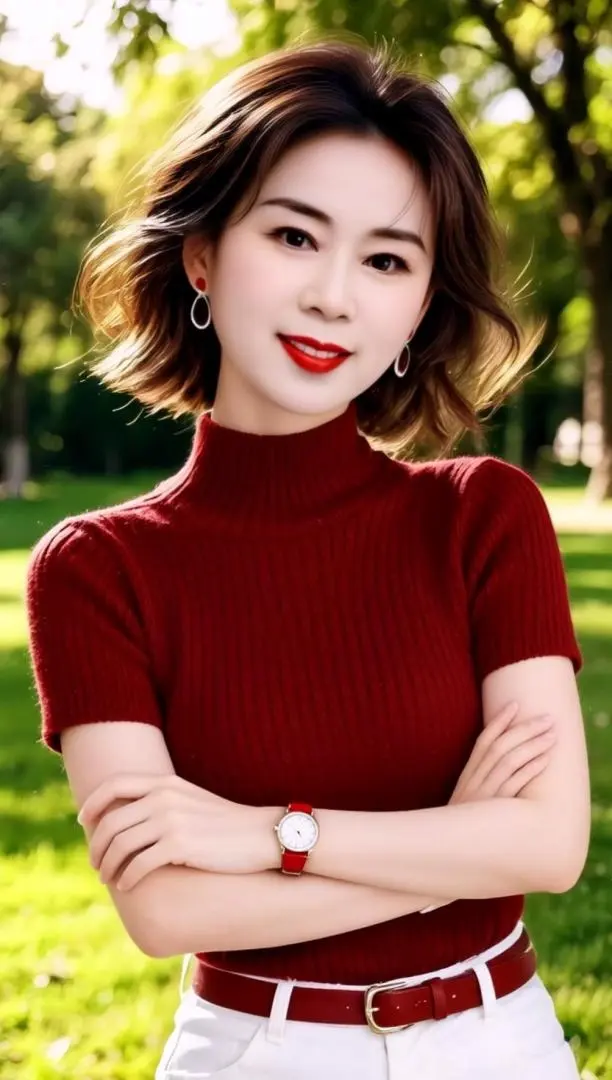 AI园景生活照 ai创作