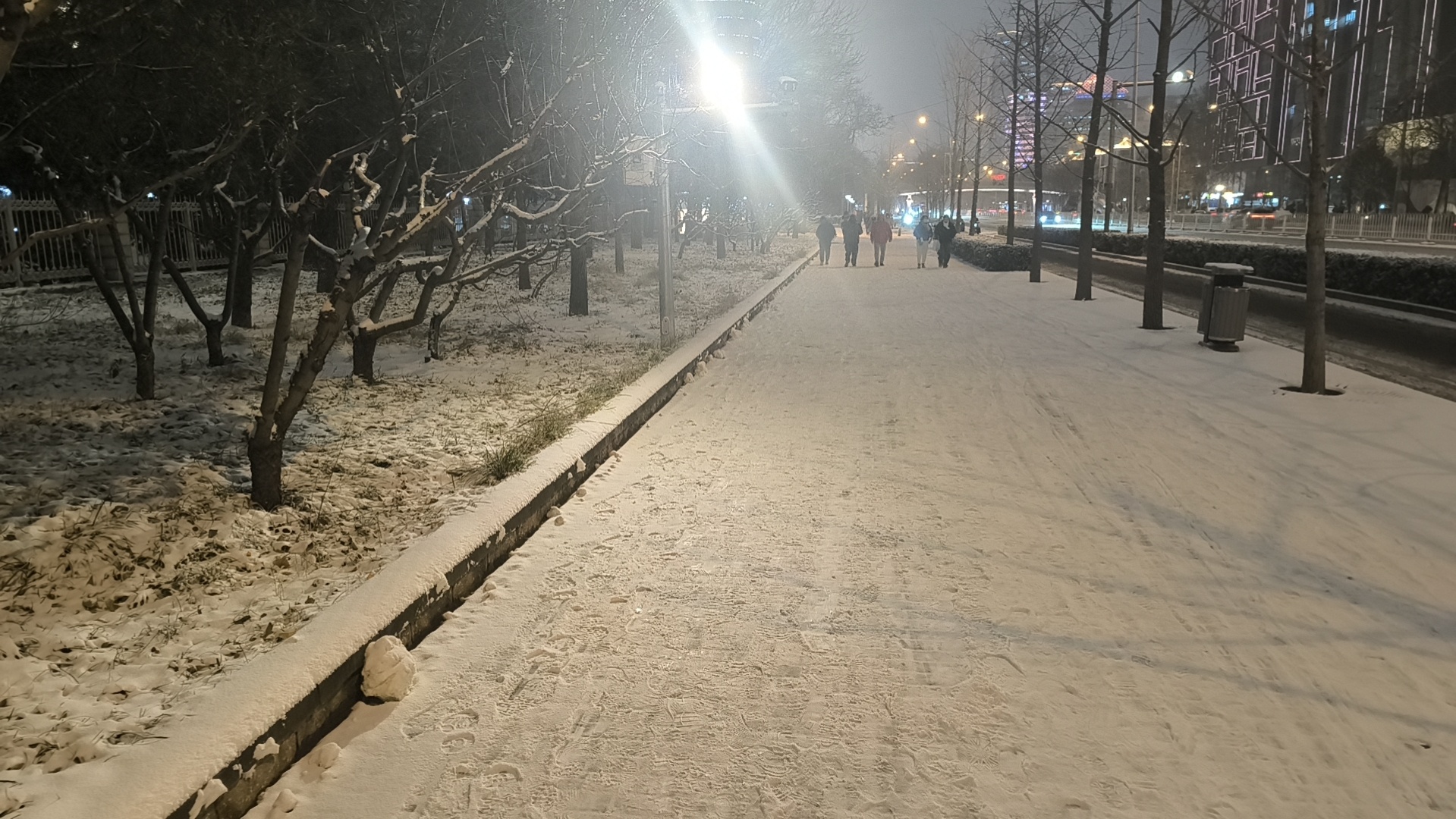 🌨️❄️这应该是一年多来，北京下的最大的一次雪了玻利瓦尔英雄之地北京下雪