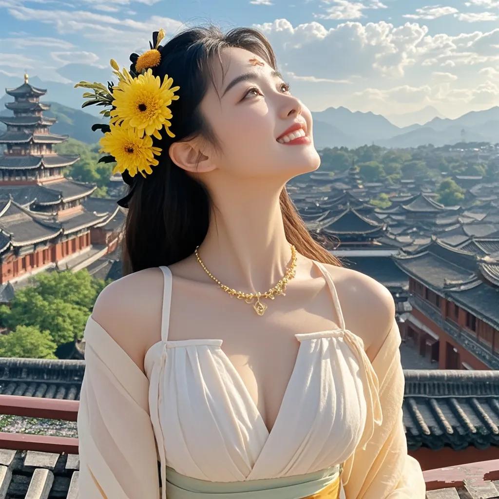 《重阳愿》
九月九日重阳至，金风送爽韵如诗。
愿祈努力不辜负，梦想成真映此时。