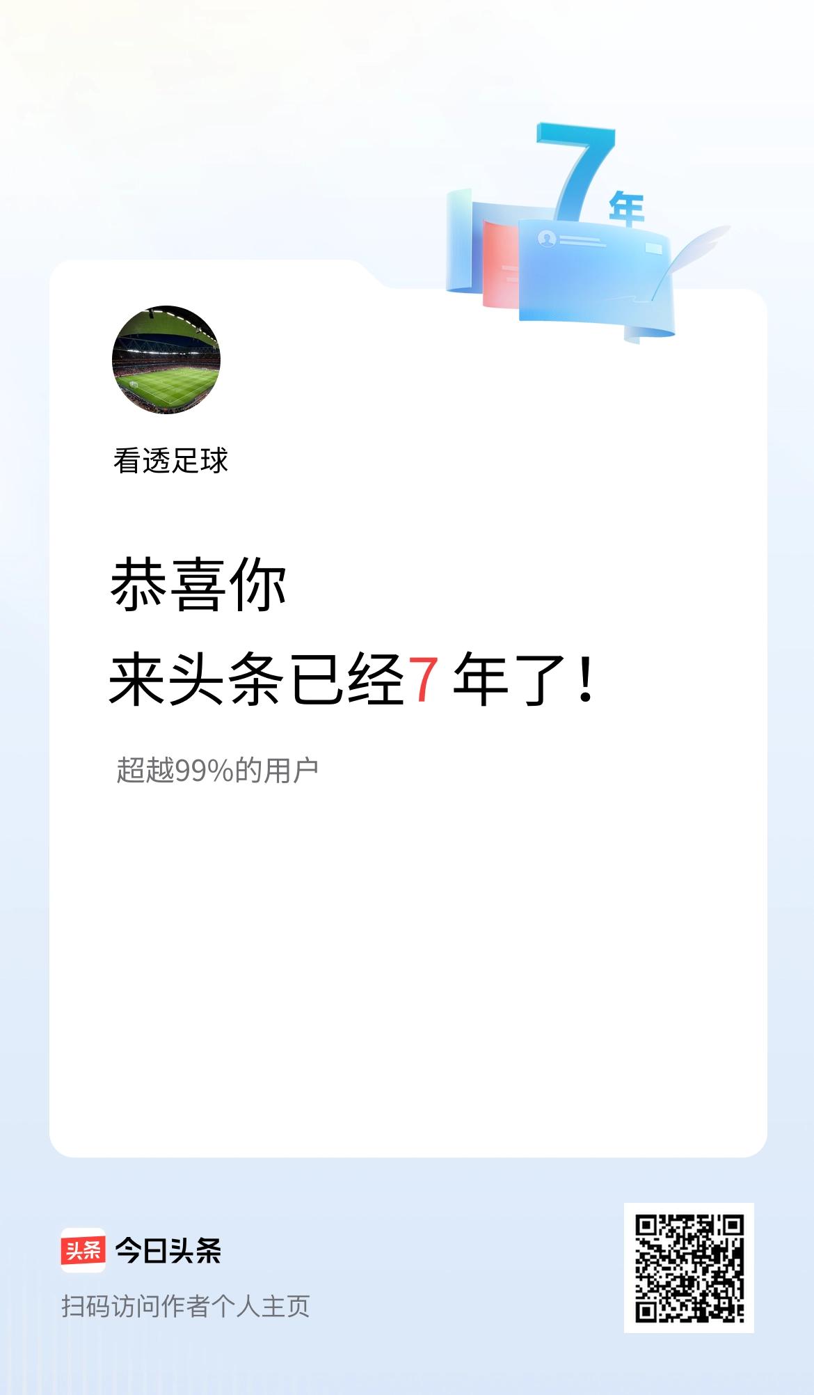 来头条已经7年了！
