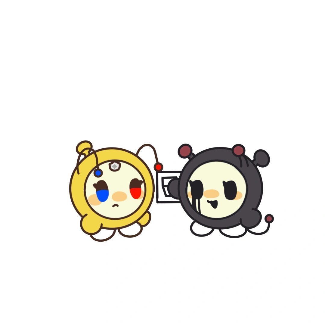 变形：懂了，巡查是电灯泡[doge]#蛋仔派对# ​​​