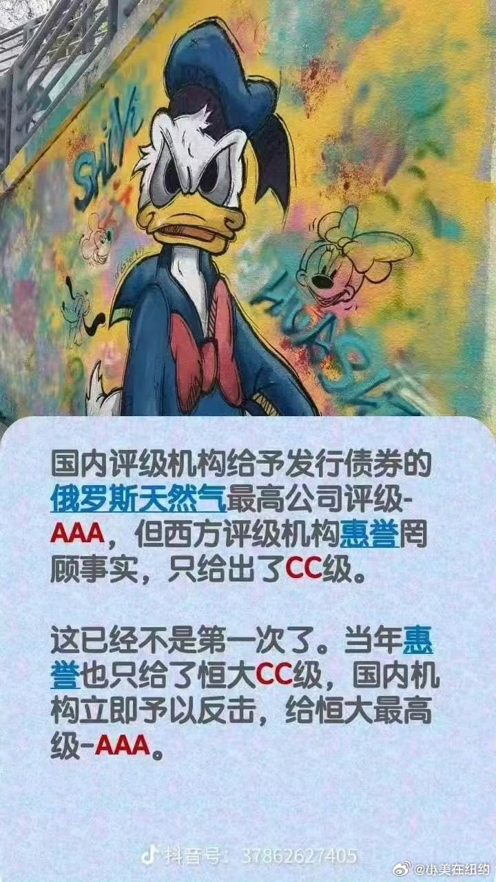 坚决反对西方评估机构的非专业乱评！ ​ ​​​