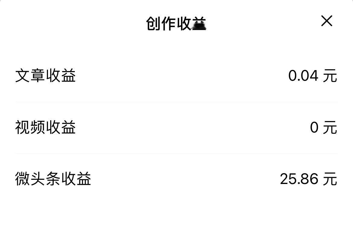 昨日微头条收益25元，这是我写微头条以来收益最高的一天了！

从上周三开始，我每