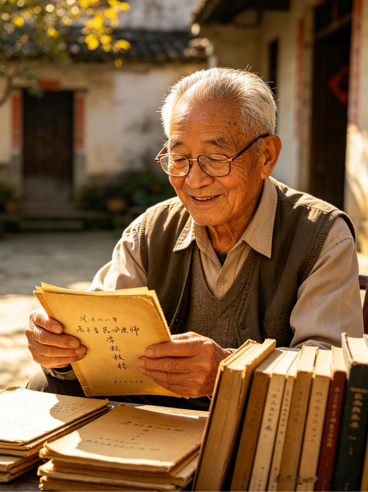 并且民办教师退休还能享受农民农村的待遇，有自己的口粮田，还可以自己种点菜，种点粮