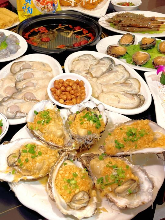 外地朋友来！我请你吃生蚝鸡！！