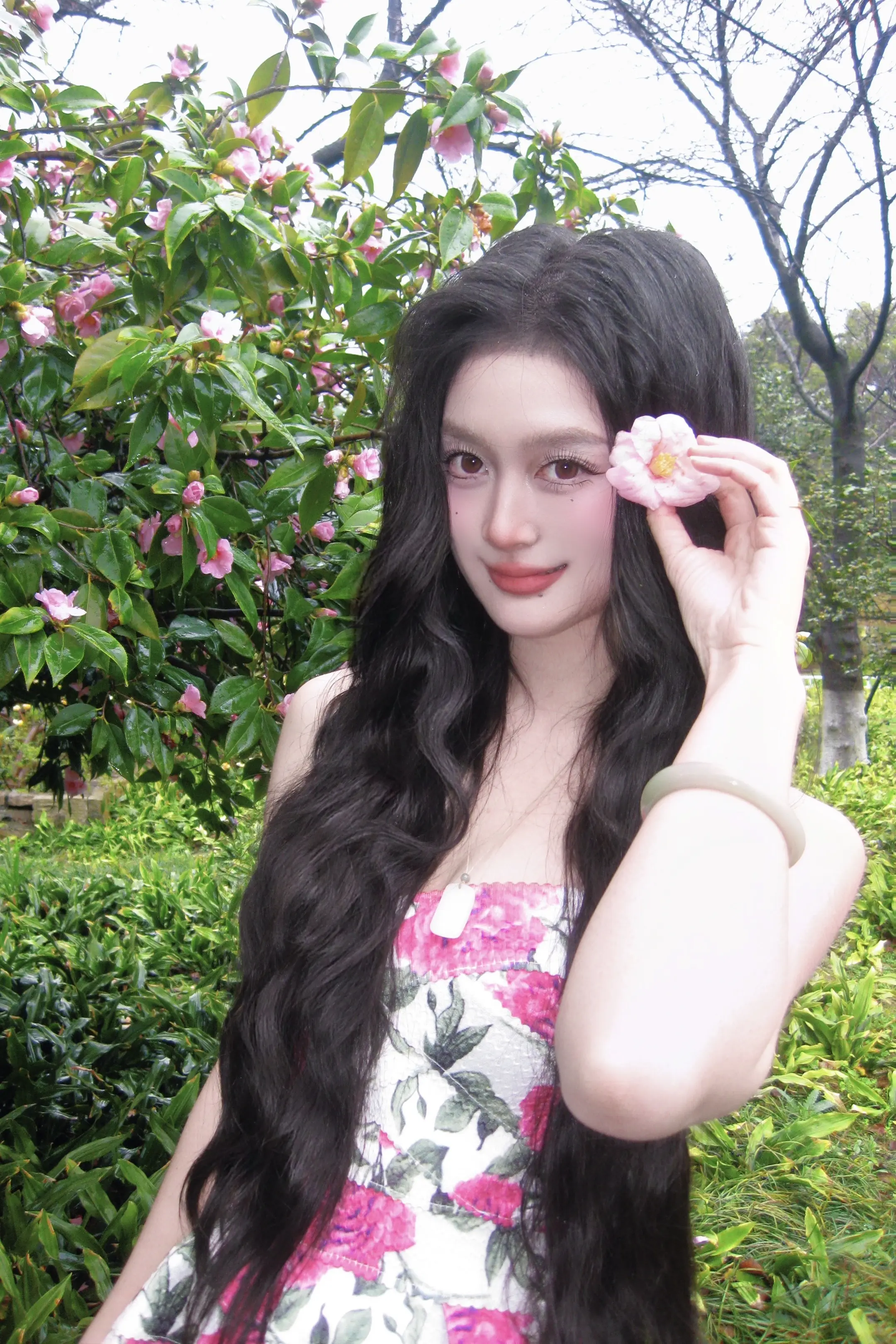 春天没有心事 春天只顾花开。