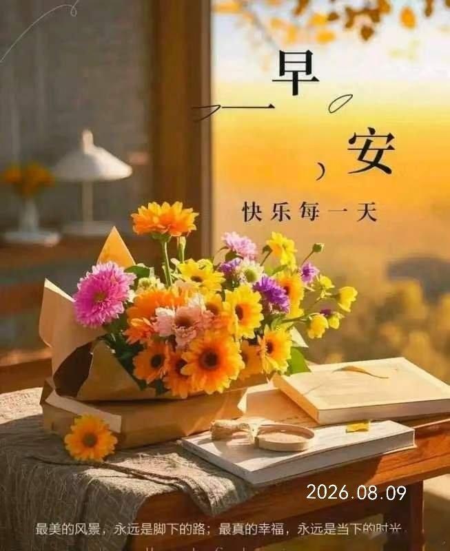 周日早安，万物醒着，我们也带着光往前走吧 常德