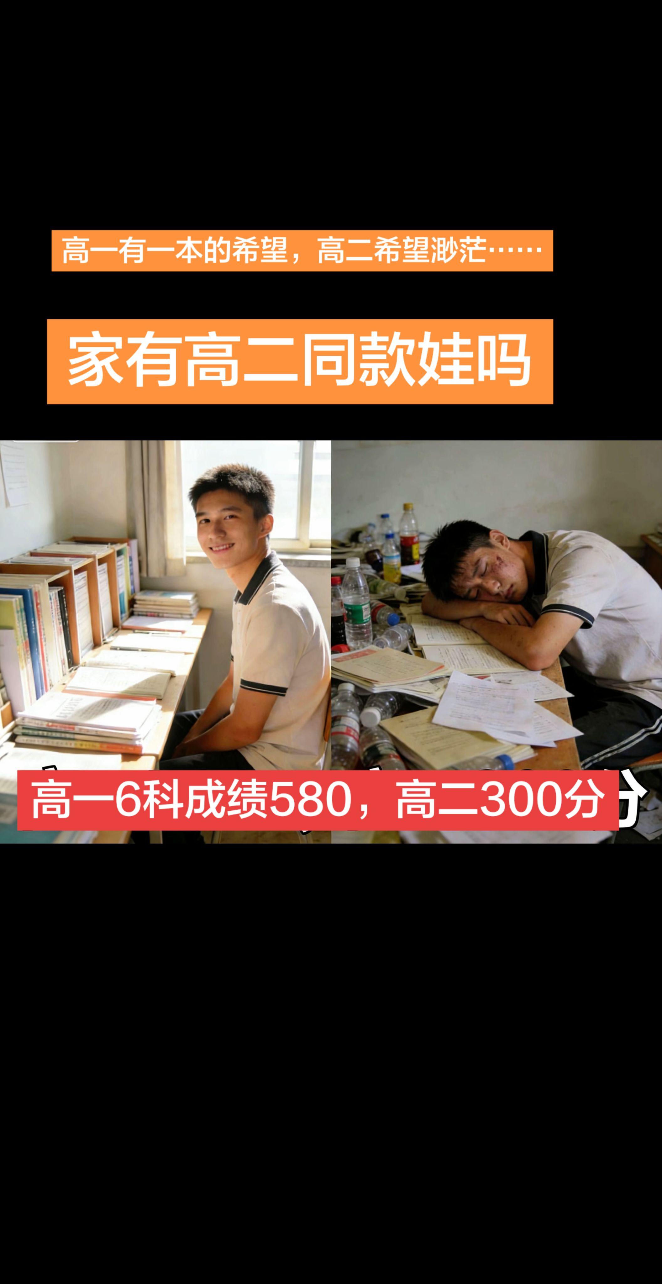 高二期末考试成绩出来了