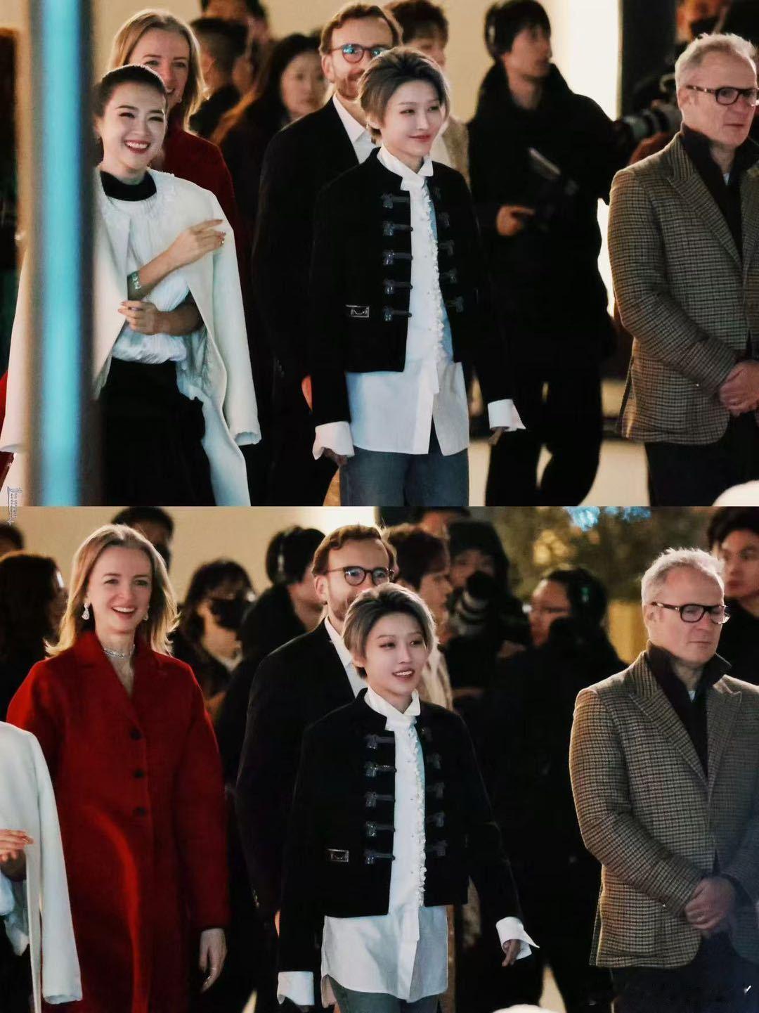 刘雨昕给粉丝送姜茶 高人气名不虚传！北京线下活动昕蓝海刷屏，高清镜头下质感出众，