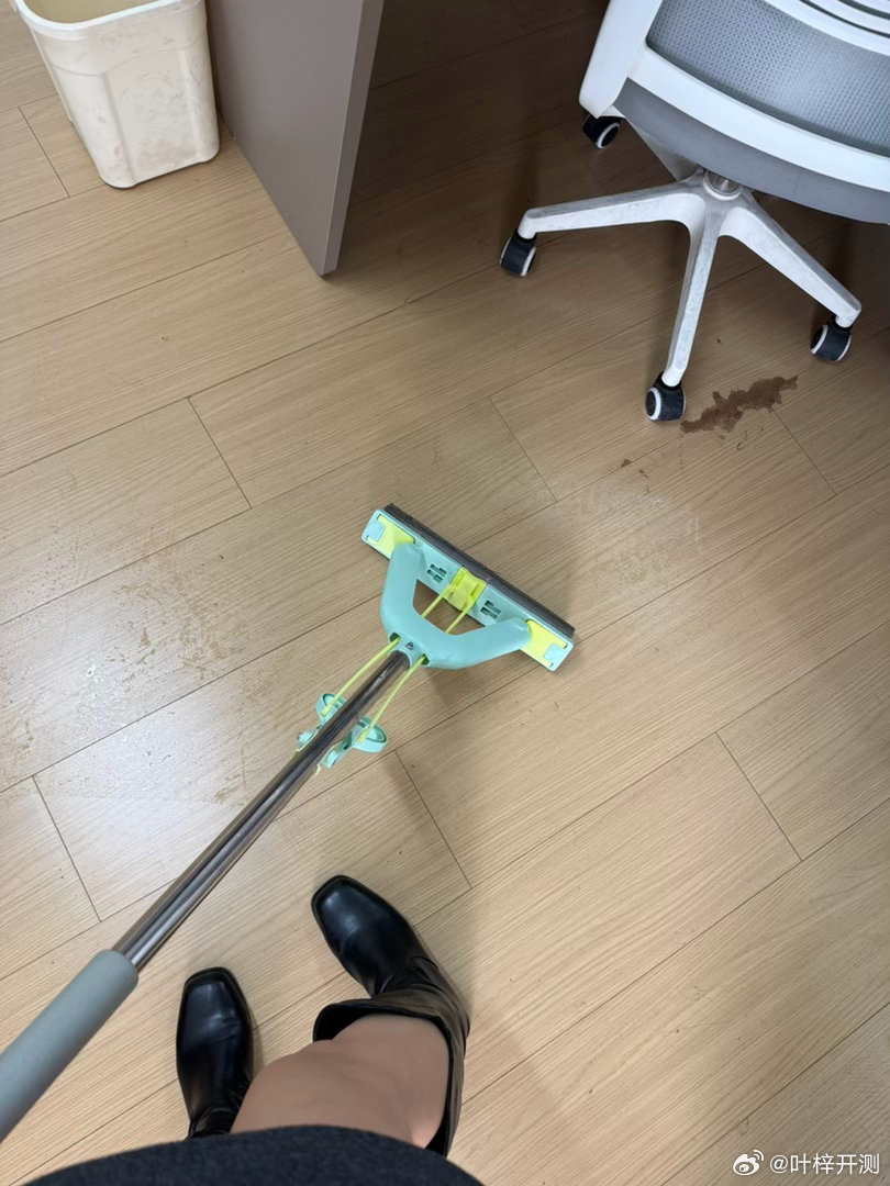 果然打扫卫生这件事，无论是家里还是公司，永远都是看不下去的那个人干[泪奔] ​​