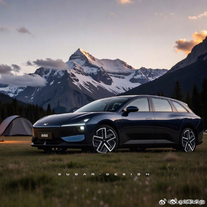 小鹏MONA旅行车谍照曝光小鹏 MONA 家族可能要补上“旅行车”这块拼图了？从
