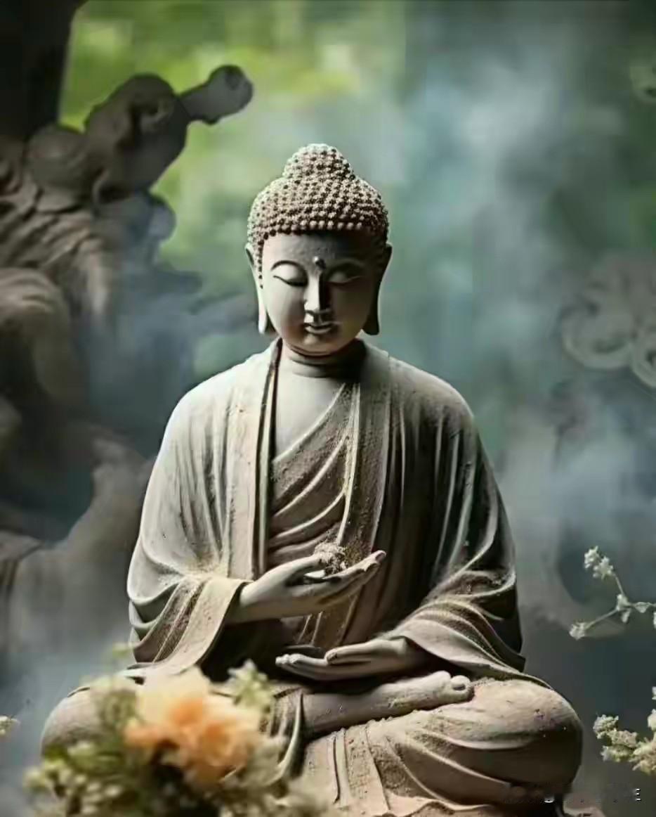 众生是佛皆渡我。
放下傲慢与偏见，
喜乐和善恭敬心。
脚踏实地用力行。