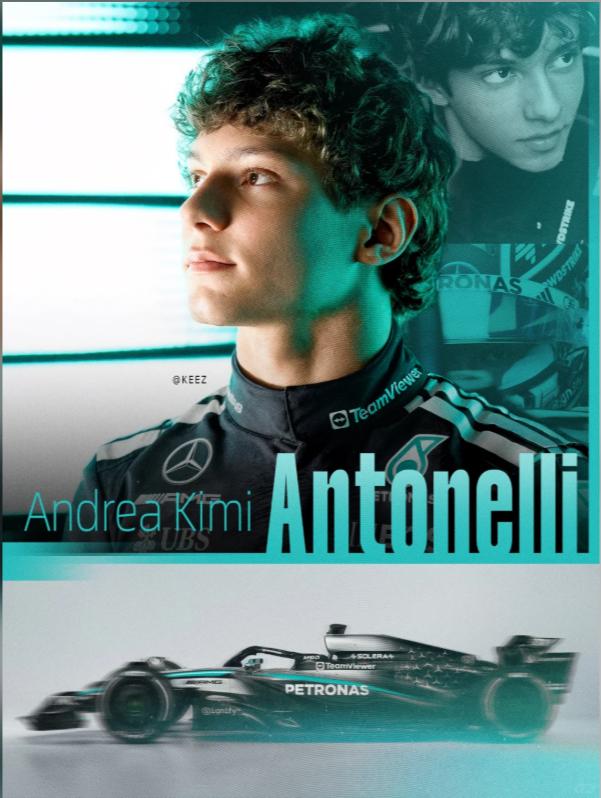 F1 蒙特利尔站｜安东内利：天才少年破圈封神🌟19 岁缔造多项 F1 历史纪录