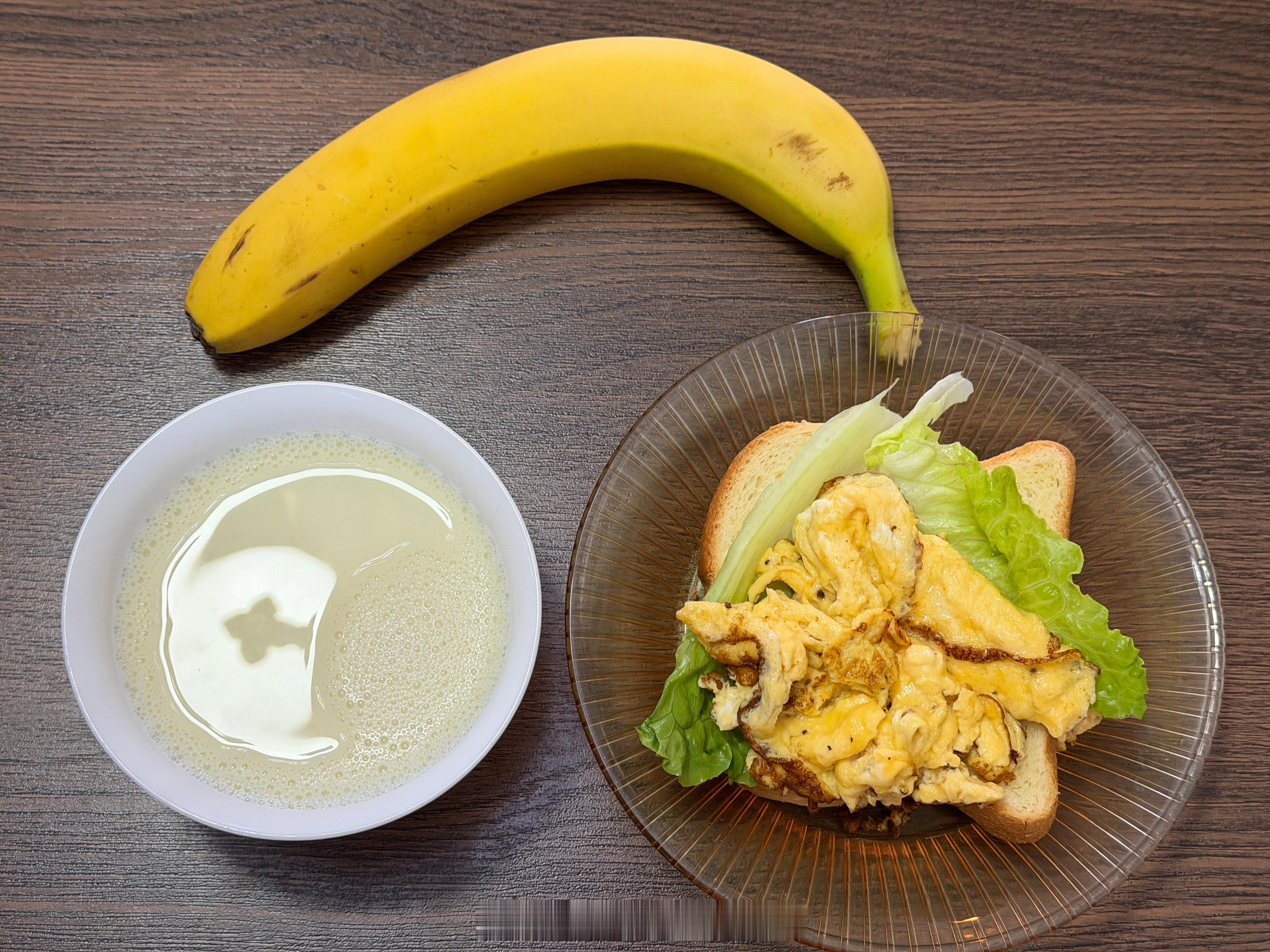 除夕夜的早餐，然后就去准备年夜饭了