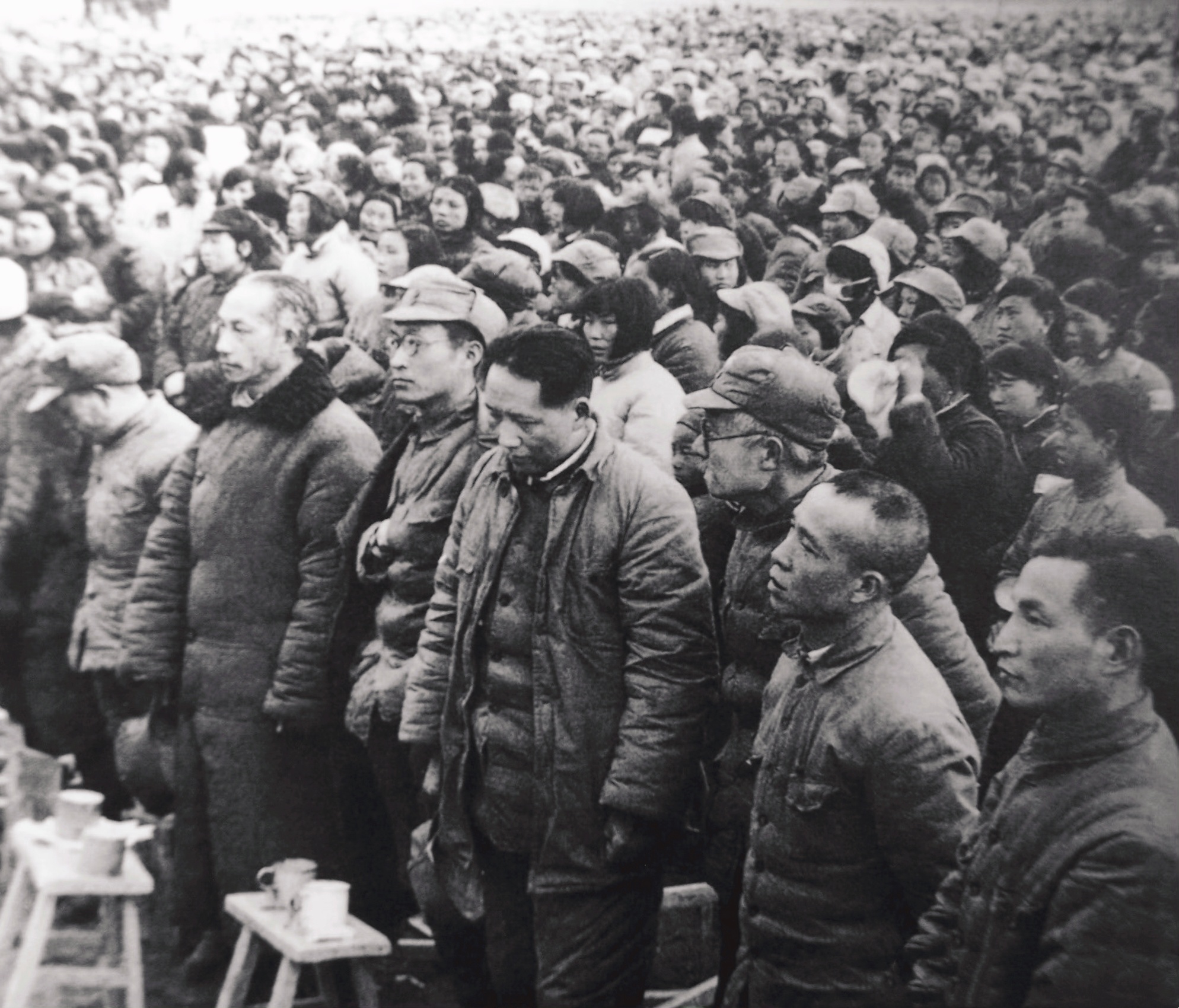 毛泽东出席林育英（化名‘张浩，）追悼会！