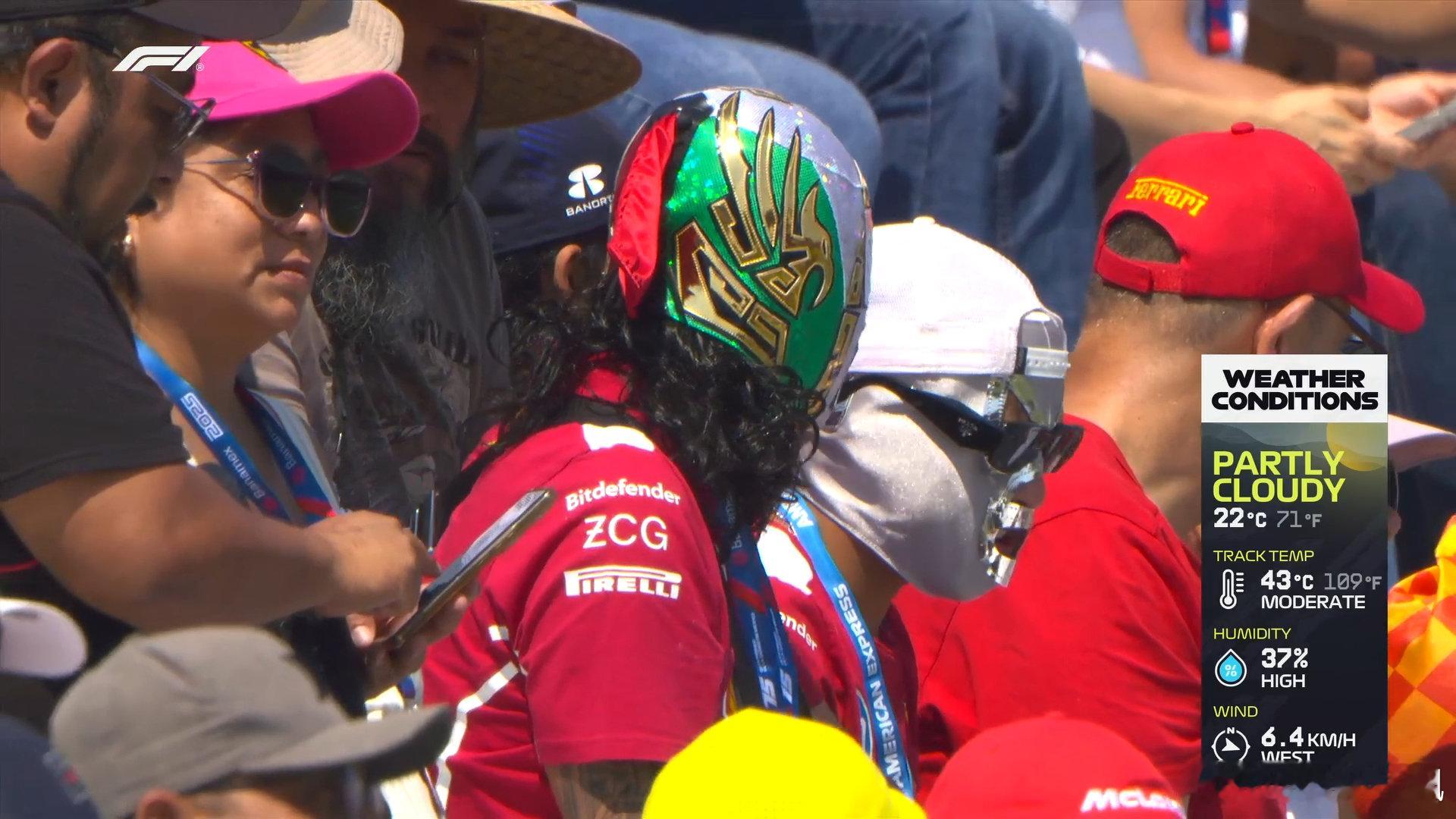 十月最后一小时练习即将开始！F1[超话]2025F1墨西哥城大奖赛 ​ cr：F