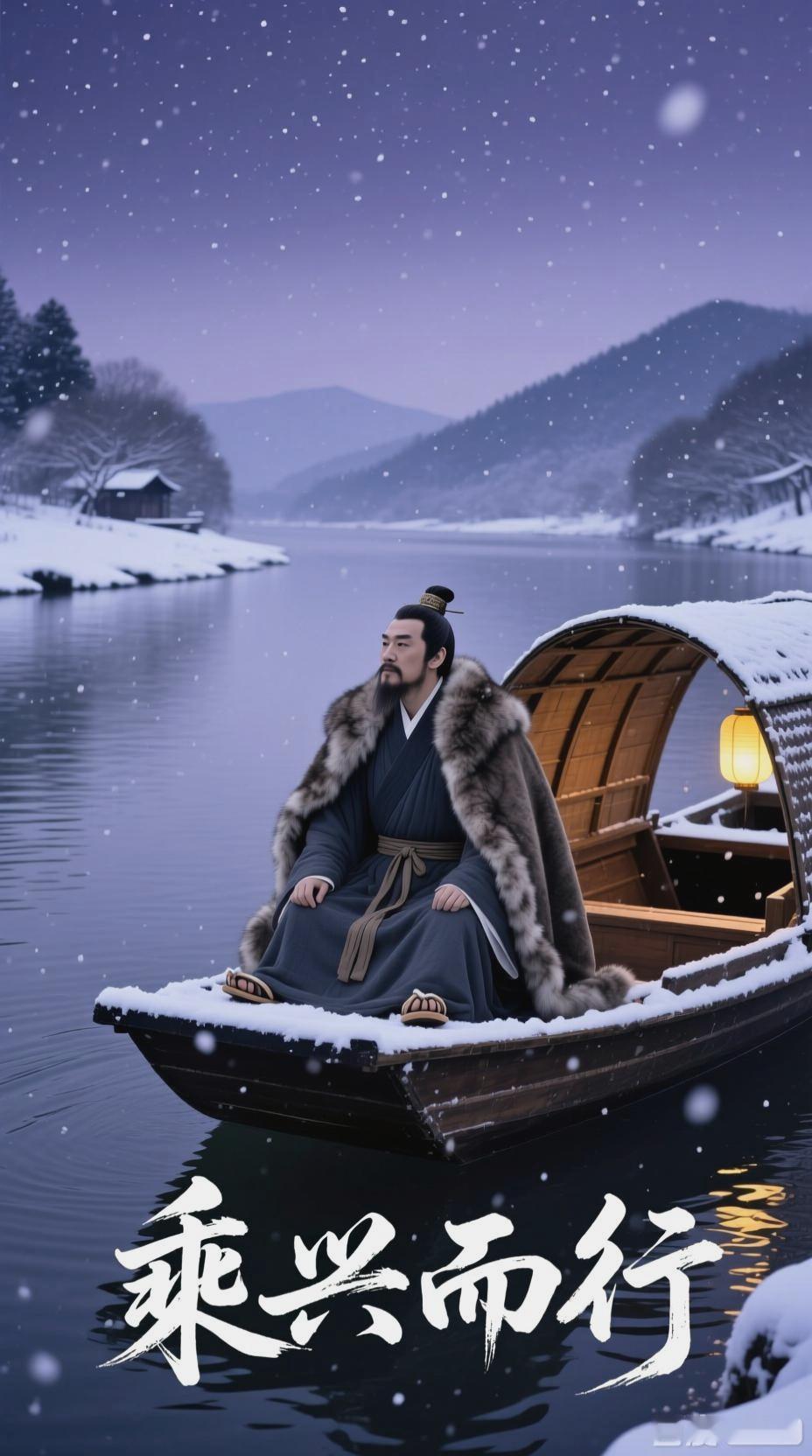 人之兴致与幸福，渊源何在？

《世说新语》里，王子猷(王徽之)雪夜访戴，便是最好