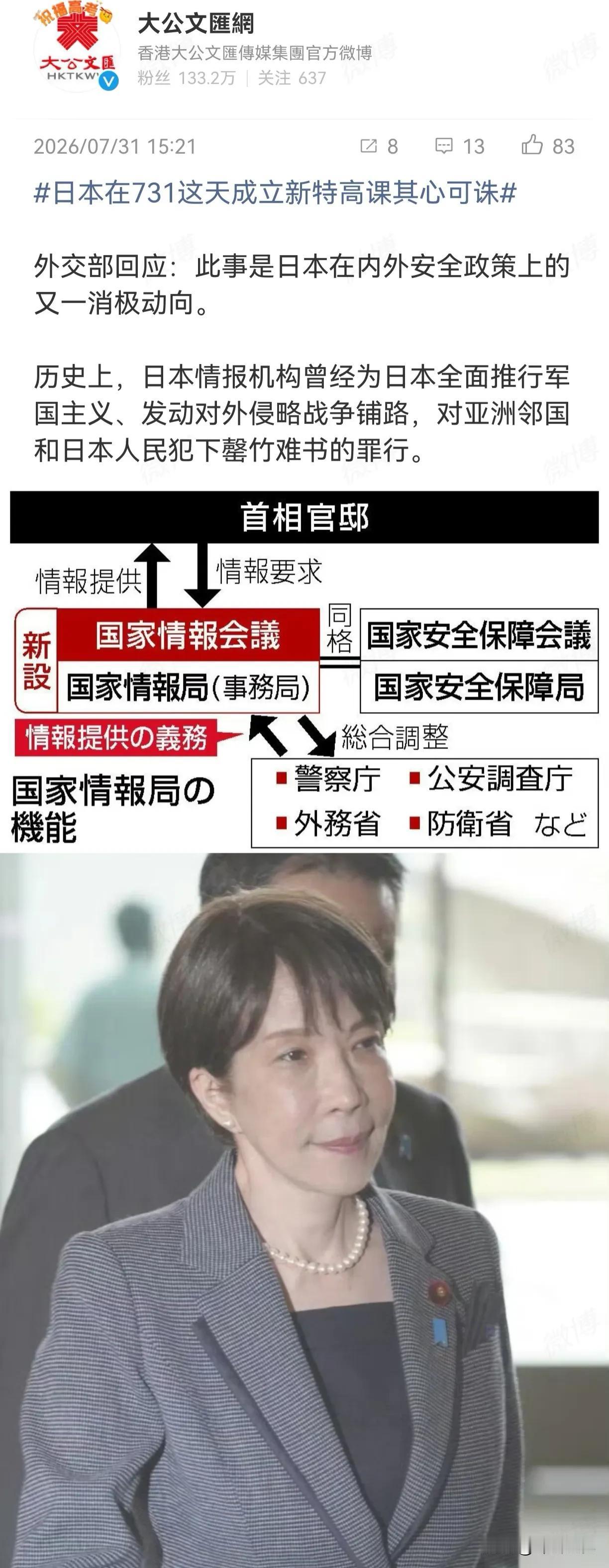 日本，确实其心可诛！

731这个数字对于中国人民族情节意味着什么，日本人心里比