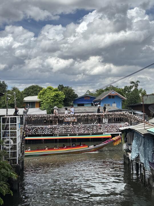 藏在曼谷🇹🇭市中心的百年水上市场