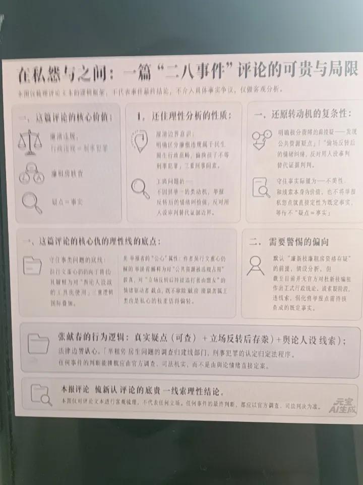 私怨与公益之间：一篇《二八事件侧记》的可贵与局限

这篇长文对“张献春追查杜新枝