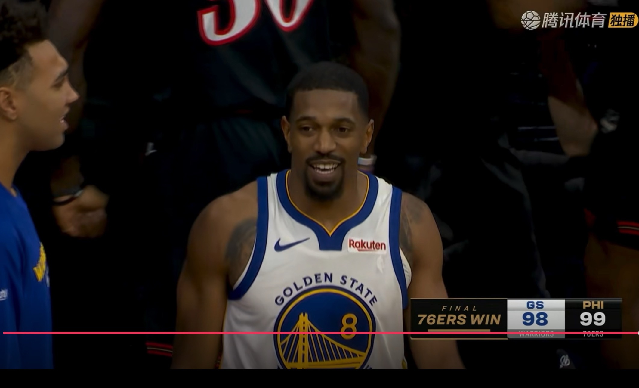 翻看绝杀，看到梅尔顿最后被冒掉后的表情哎，挺不是滋味，确实有点遗憾76人拒绝勇士