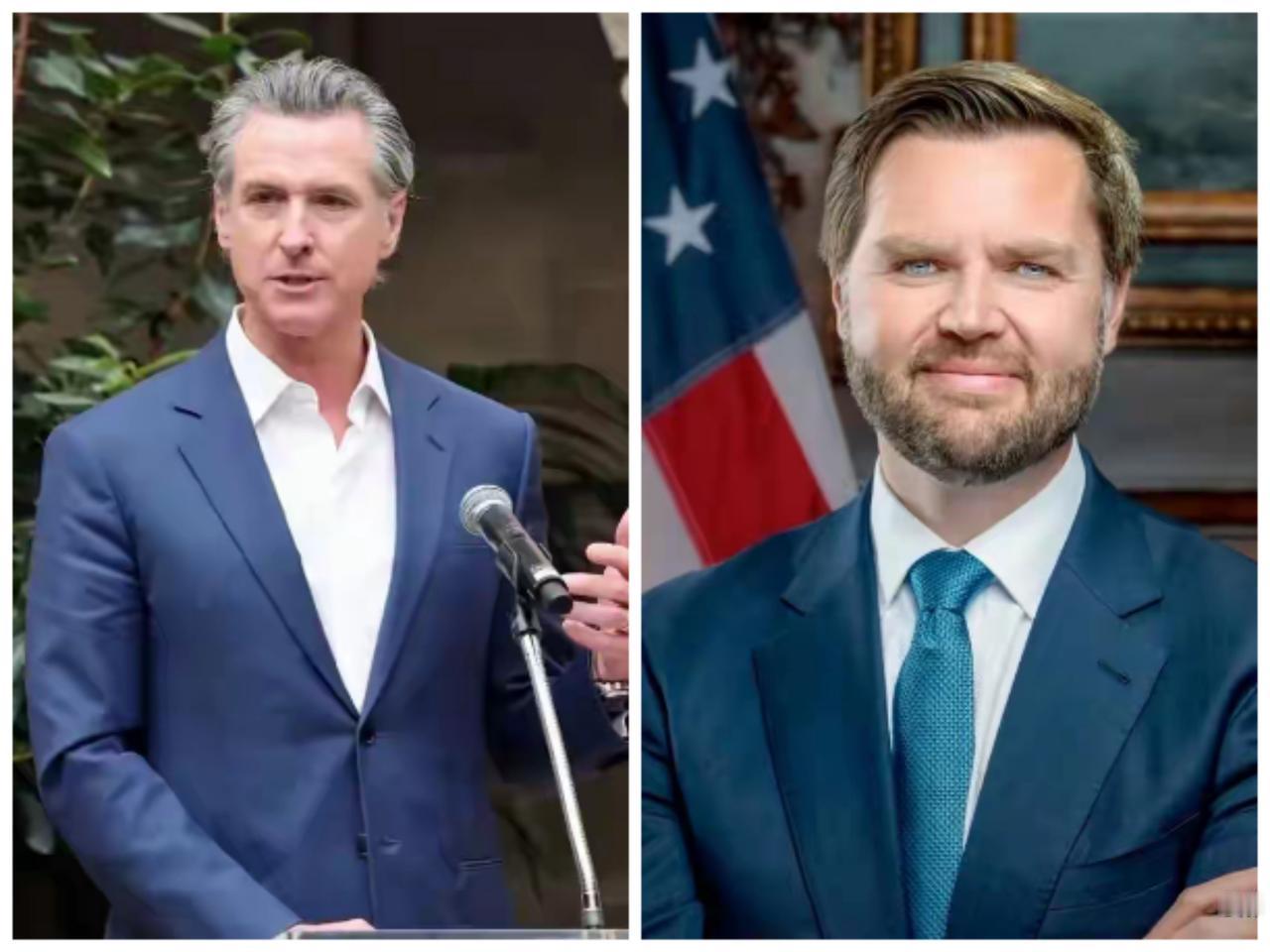 你认美国现任副总统万斯和加州州长纽森谁最有可能当上下一任美国总统？