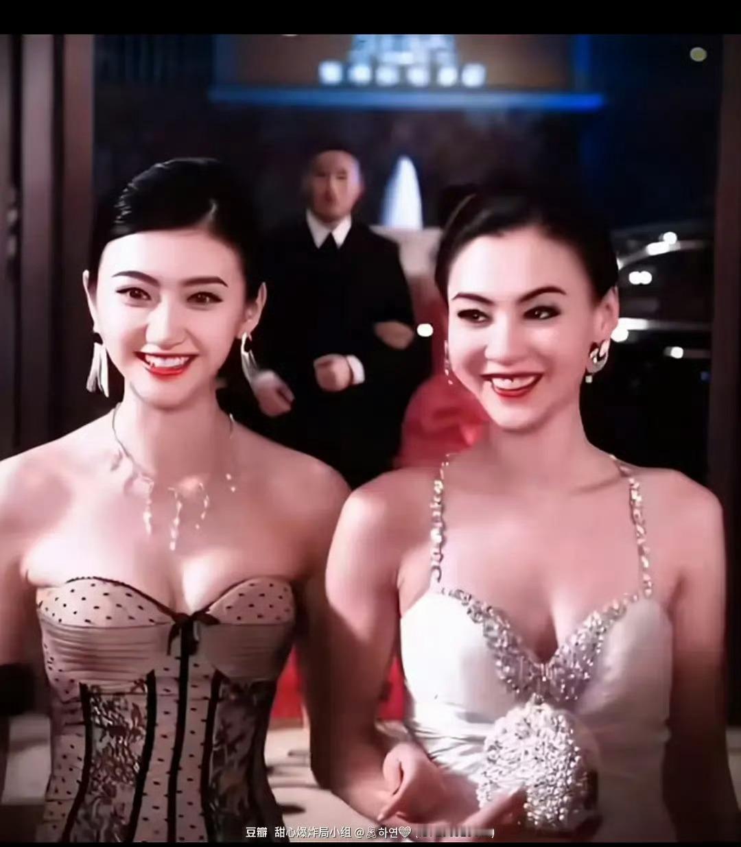 景甜张柏芝同框状态太能打，俩人颜值各有特色完全不输 ​​​