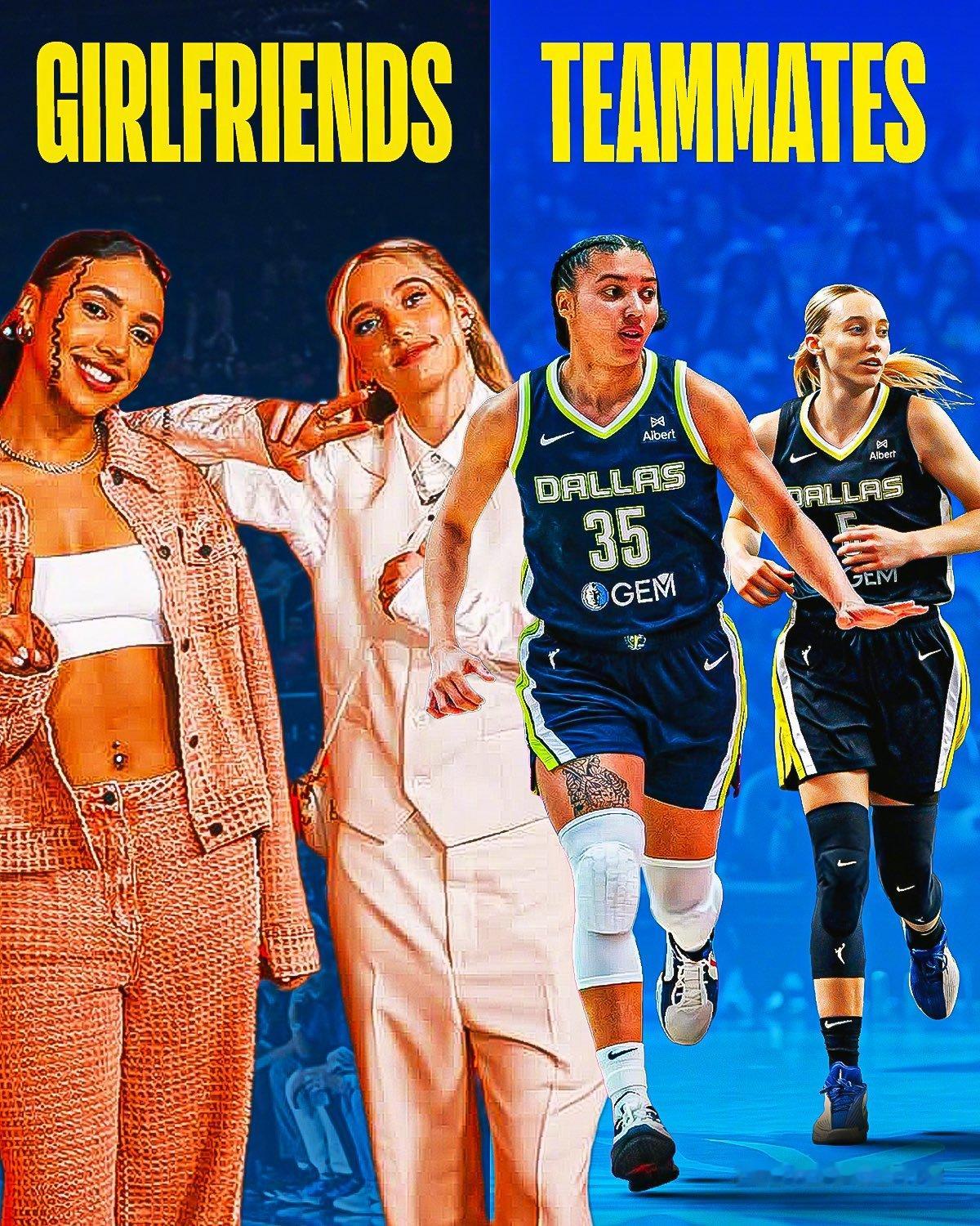 达拉斯飞翼用状元签拿下了阿齐-福德！她和达拉斯去年选中的状元佩奇-布克斯是情侣关