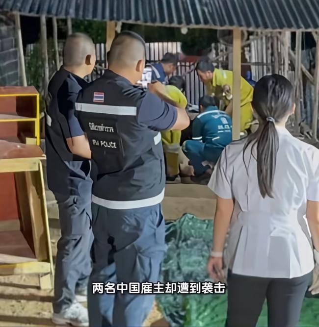 因为被指责磨洋工，4名缅甸劳工竟然在泰国曼谷的工地上偷袭了两名中国工头，导致他们