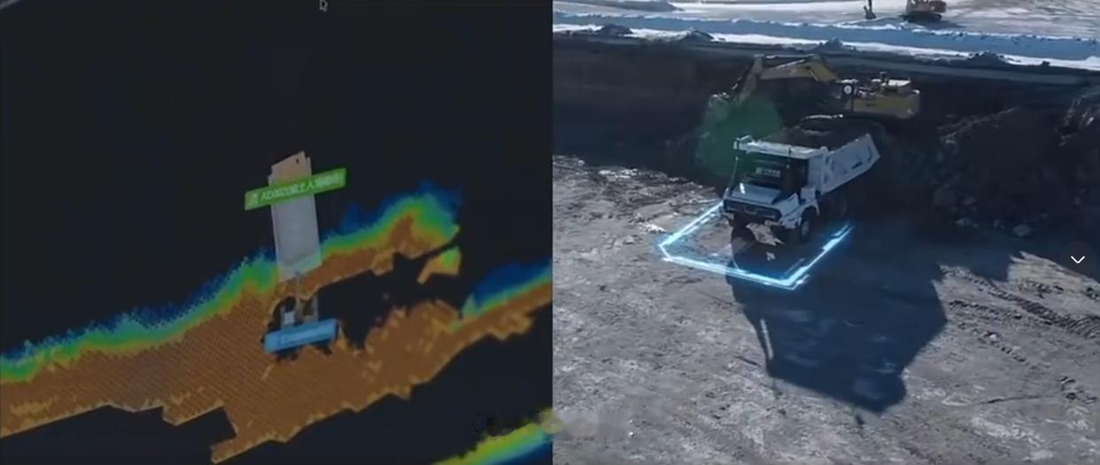 华为赋能的L4自动驾驶早已在这里实现这个无人矿车实际上已经很久了，我想可能很多人