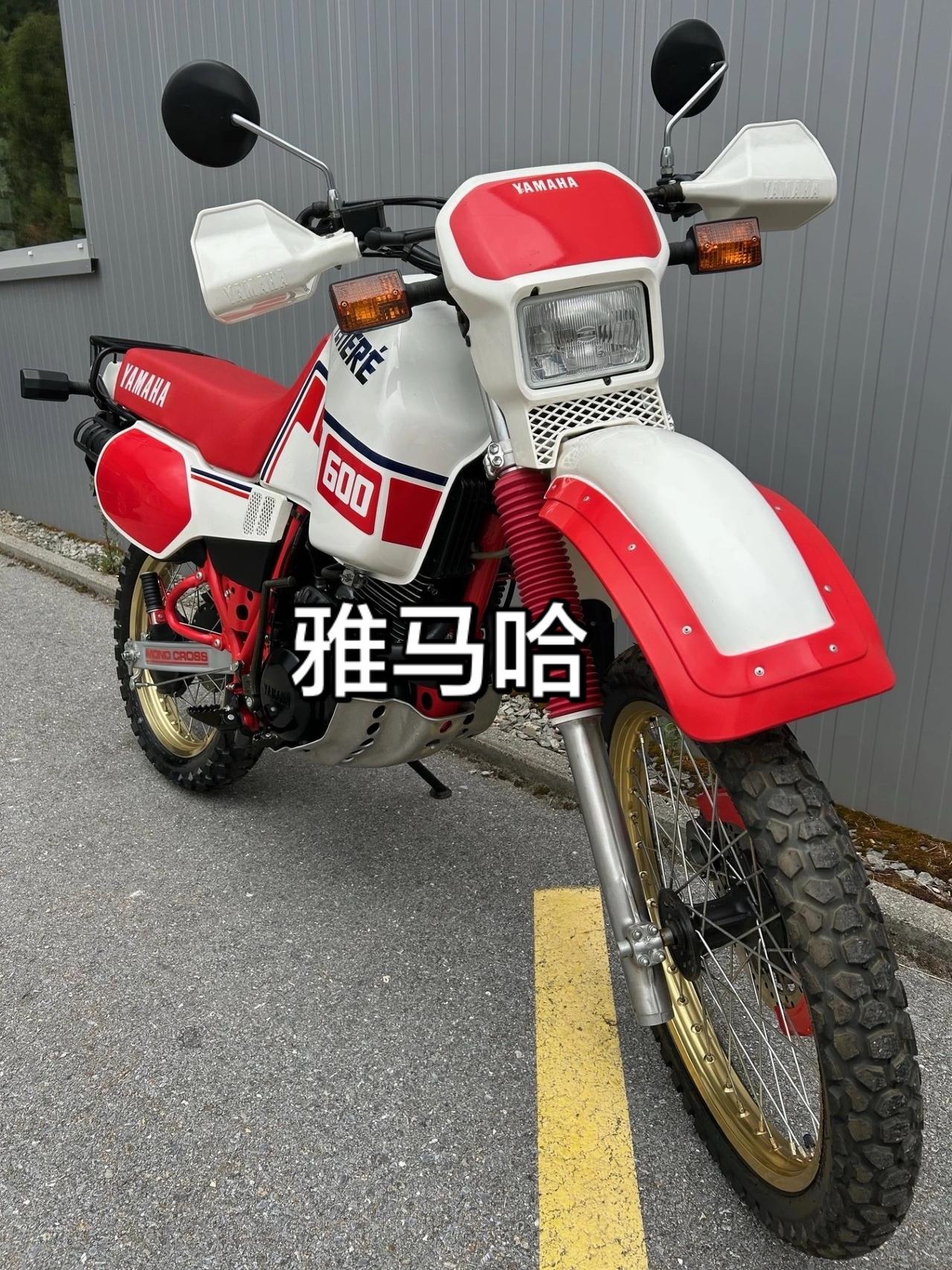 雅马哈大单缸大油箱tenere也就是XT600的1VJ版复古机车 越野摩托车
